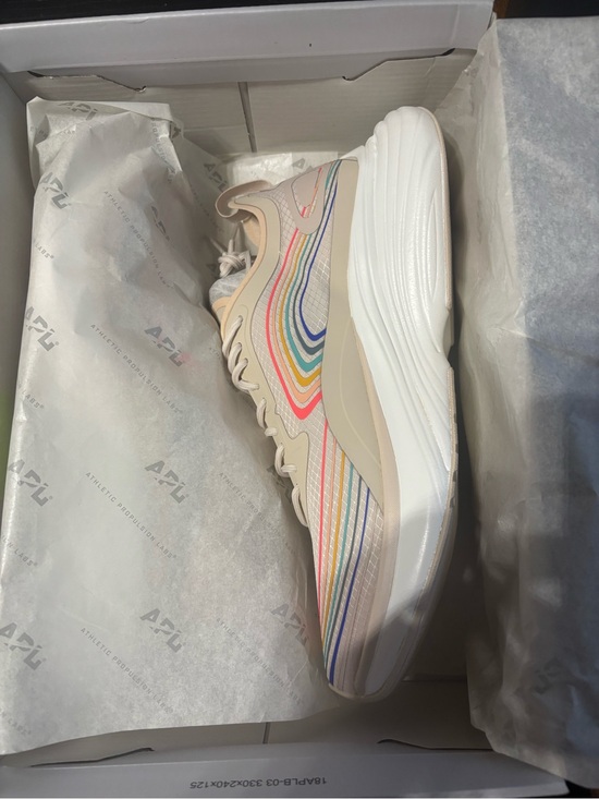 Athletic Propulsion Labs (APL) Men\'s Streamline Beach/Cobalt  Sz 10.5 ($325)
